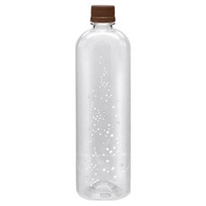 mir 耐壓蓋透明PET飲料空瓶 拱形棕色, 44個, 1L