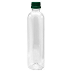 mir 耐壓蓋透明PET飲料空瓶 Arch Green, 100個, 500ml