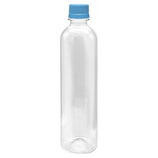 mir 耐壓蓋透明PET飲料空瓶 拱形藍色, 100個, 500ml