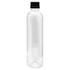 mir 耐壓蓋透明PET飲料空瓶 Arch Black, 100個, 500ml