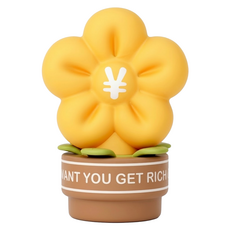 JOW BUY 蕉蕉購物 有錢花造型LED定時拍拍燈, 黃色