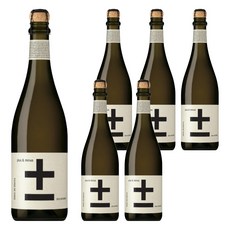 plus&minus 加減喝 白中白氣泡葡萄風味飲, 6個, 750ml