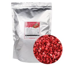 Mom's Cooking 冷凍乾燥草莓丁, 1個, 300g
