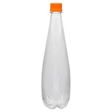 mir 耐壓蓋透明PET飲料酵素氣泡水空瓶 橘色, 91個, 500ml