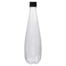 mir 耐壓蓋透明PET飲料酵素氣泡水空瓶 黑色, 91個, 500ml
