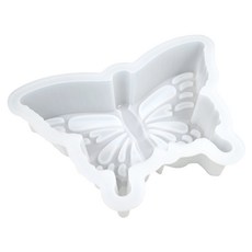 JOW BUY 蕉蕉購物 6吋蝴蝶蛋糕模具 矽膠模 慕斯蛋糕 DIY 烘培 手作 1個 21.5 x 11.5 x 6cm