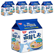 NISSIN 日清 5食包麵 函館鹽風味 5入, 30包