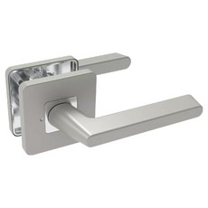 Angel Metal 槓桿式房門門把 SSL-3962L 顧客自行安裝, 灰色, 1個