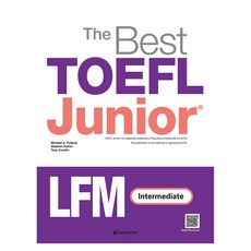 The Best TOEFL Junior LFM Intermediate, 다락원, 상세내용 참조