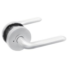 Angel Metal 韓國製造 房間浴室用 按鈕式門把 STL-113, 白色, 1個