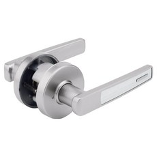 Angel Metal Tubular Lock 槓桿式房門把手 STL-901 GR 顧客自行安裝, 金屬銀, 1個