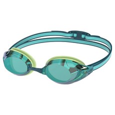 speedo Bankruptcy 3 鏡面泳鏡, 綠色, 1個