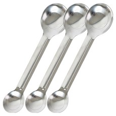 칼백화점 눈금없는 양쪽 계량스푼, 3개