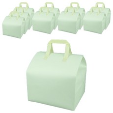 천운패키지 케익박스 3호 보냉백, 아이보리, 10개