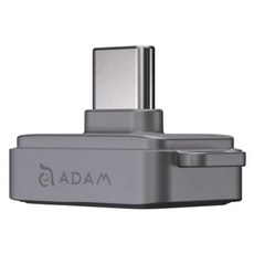 ADAM elements 亞果元素 USB-C 超微型指紋加密SSD 灰色, iKlips S, 256GB