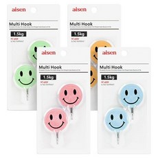 아이센 해피 멀티 후크 2p, 랜덤발송, 4개
