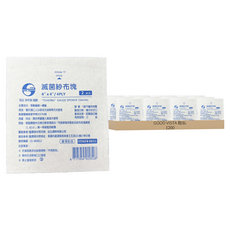 GOOD VISTA 鈺弘 滅菌Y型不織布紗布塊 4X4 4P, 1200套, 2片