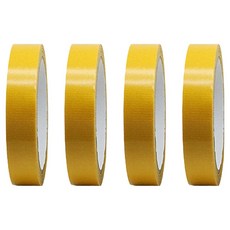 Graedada 多用途雙面強力膠帶 20mm x 10m, 黃色, 4個