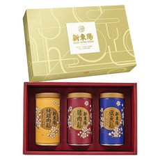 新東陽 三牲禮盒 豬肉鬆 + 旗魚鬆 + 純雞肉鬆, 785g, 1個