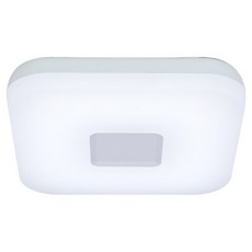 nASPIL LED 平面方形吸頂燈, 白色 + 晝光色