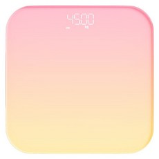 JOW BUY 蕉蕉購物 LED智慧體重計, 漸變橙, 1個, LED-001