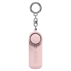 Livenoa 強音防身警報器 130分貝強音 照明燈 粉色, 1個