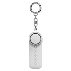 Livenoa 強音防身警報器 130分貝強音 照明燈 白色, 1個