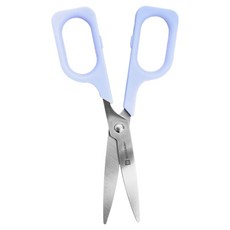 화신 744 커브날 가위, 페일블루, 1개