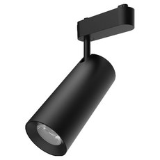 GONEO Wonha 一體式 COB 無頻閃軌道燈 軌道照明 LED 24W, 1個, 黑色 + 燈泡色