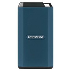 Transcend 創見 ESD410C SB3.2/Type C 抗摔防水雙介面外接SSD行動固態硬碟 TS1TESD410C, 藏青藍, 1TB