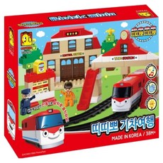 OXFORD TOY Titipo 火車旅行 TP2613 119p, 1個, 紅色, 黃色, 藍色