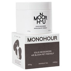 Mono Hour Air Bloom 寵物友善大容量多功能室內固體除臭劑, 250g, 250ml, 1個
