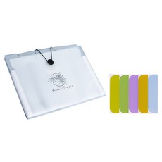 JOW BUY 蕉蕉購物 日式A4分層風琴式資料夾 5層 附索引籤, 白色, 1個
