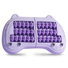 FITORA 部滾輪按摩器 手足按摩球, 紫色, 1個