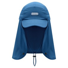 OUTDOOR PRODUCTS 日常兩用翻蓋棒球帽, 深藍色, 1個
