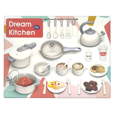 PLAYFUL TOYS 頑玩具 廚房家家酒組, 灰白色, 1套