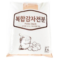 韓蔚複合馬鈴薯澱粉 25%, 3kg, 1個