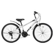 케이투바이크 레이브 GS 플러스 24 21단 MTB 자전거 방문설치, 스노우 그레이, 61cm(24인치)