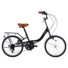 케이투바이크 브로디20 7단 미니벨로(접이식) 자전거 방문설치, 펄 블랙, 50.8cm(20인치)
