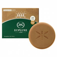 ECOLUXE 艾蔻斯 咖啡因健髮洗髮餅, 100g, 1件