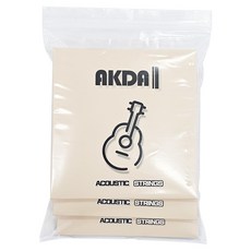 AKDA 民謠吉他弦 6弦 弦 杏色, AKDA ACUSTIC STRING 1253, 3個