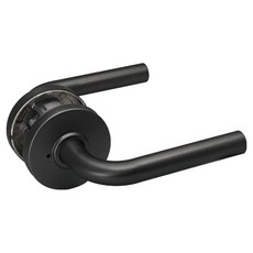 Angel Metal 韓國製造 房門浴室用 按鈕式把手 STL-112, 1個, 黑色