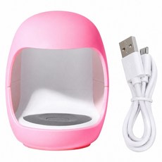 JOW BUY 蕉蕉購物 USB迷你LED光療燈, 1個, 粉色