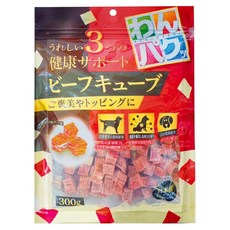 Q-pet 巧沛 口福系列 狗用肉角, 300g, 1個, 牛肉起司
