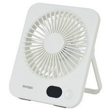 유로파 스퀘어 탁상용 선풍기, 아이보리, HFS-1200IV