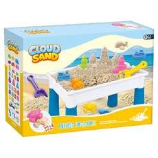 클라우드샌드 테이블 캐슬세트, 혼합색상, 1kg, 1개
