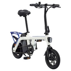 삼천리자전거 팬텀 컴팩트 12 48V 7.8Ah 365.04Wh PAS/스로틀 겸용 전기자전거 고객직접설치, 펄 화이트, 알루미늄