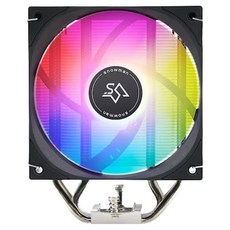 CYBUNE SNOWMAN ARGB CPU 散熱器, 1個, 黑色, MT4-SE