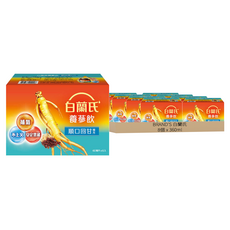 BRAND'S 白蘭氏 順口回甘養蔘飲 6瓶, 8套, 360ml