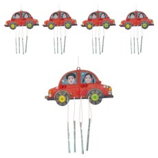 橡子教室 汽車風景製作5件套組, 混合顏色, 1套